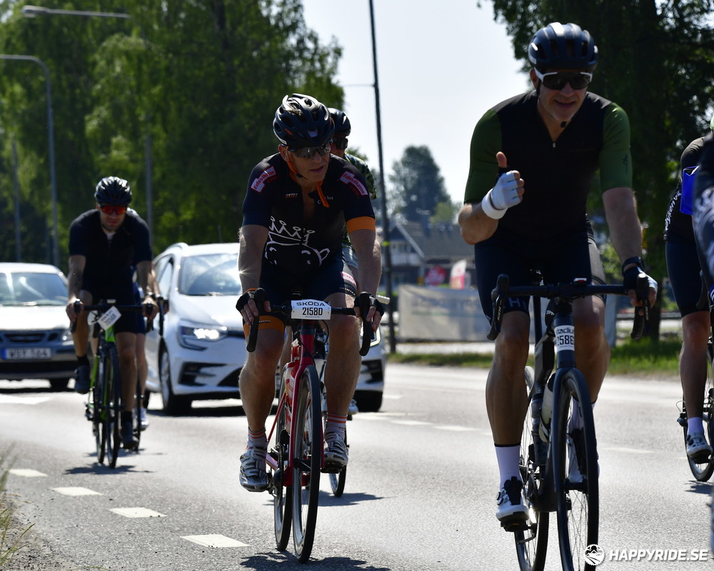 Bild från Vätternrundan 2023