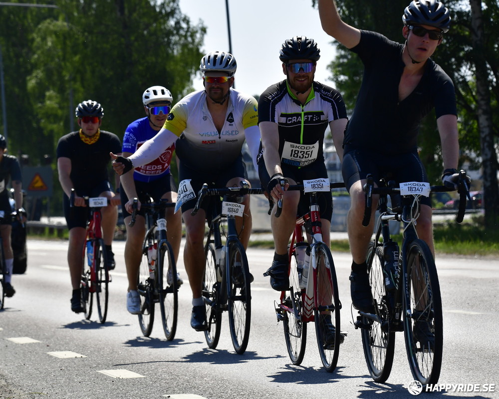 Bild från Vätternrundan 2023