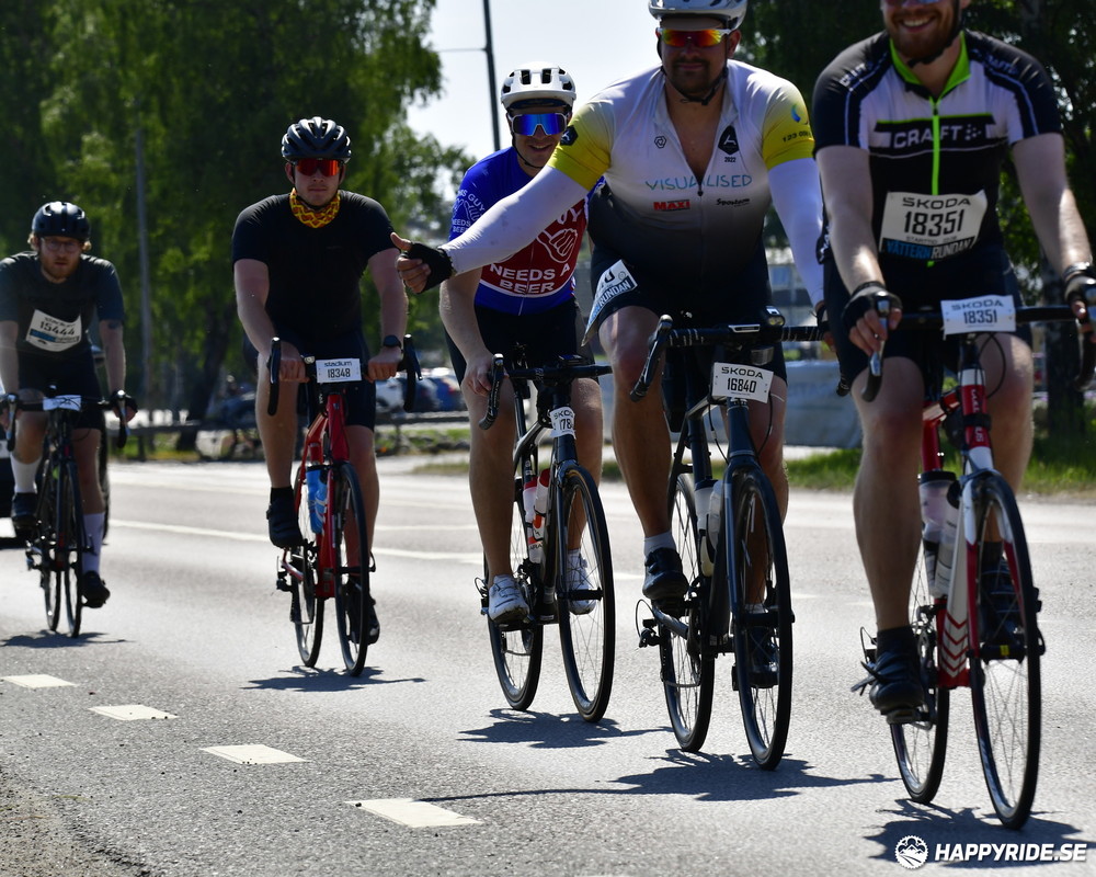 Bild från Vätternrundan 2023