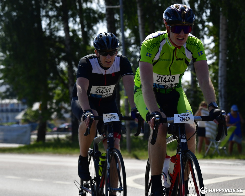 Bild från Vätternrundan 2023