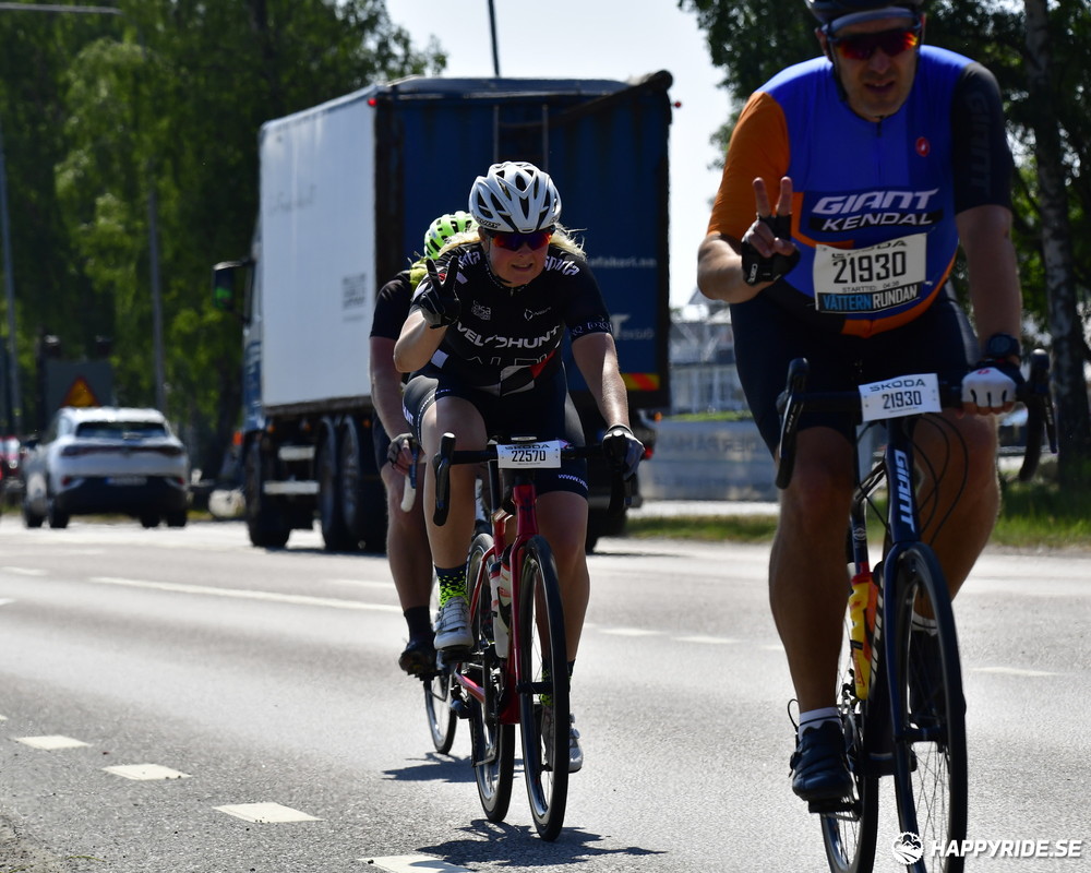 Bild från Vätternrundan 2023