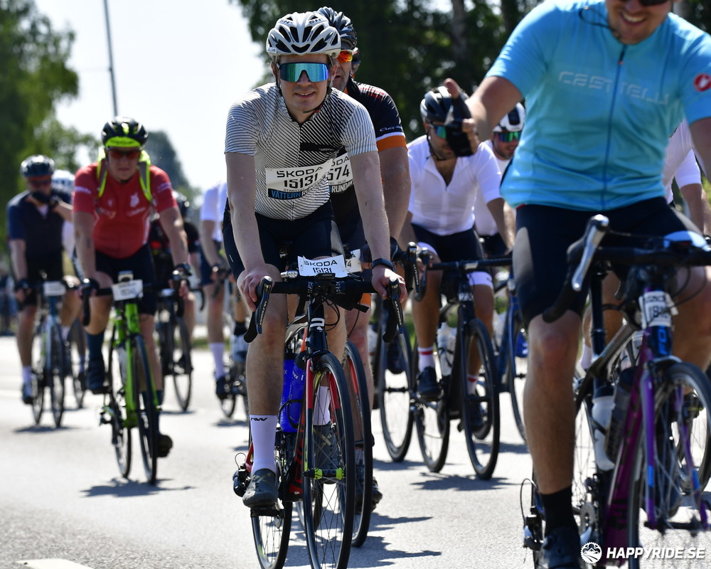 Bild från Vätternrundan 2023