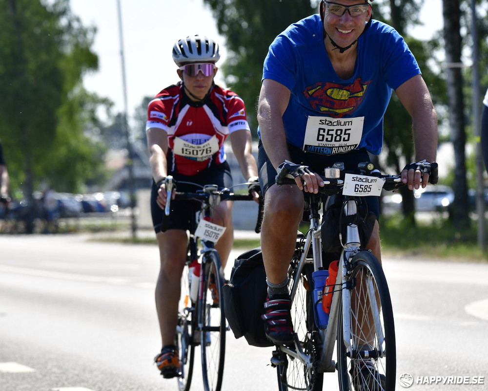 Bild från Vätternrundan 2023