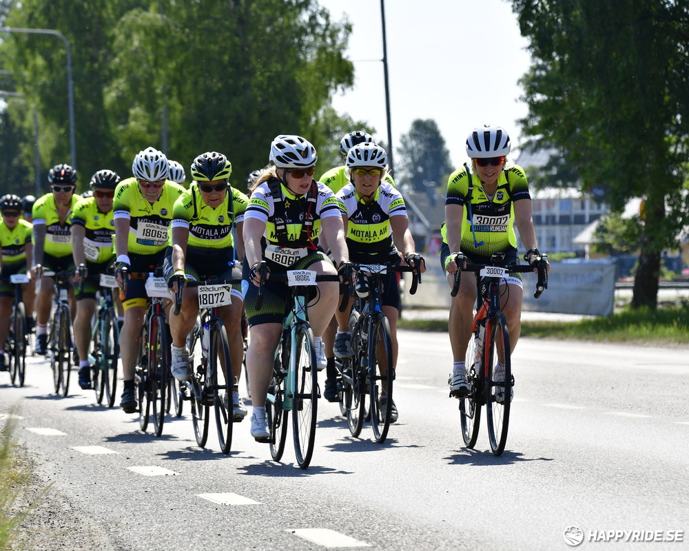 Bild från Vätternrundan 2023