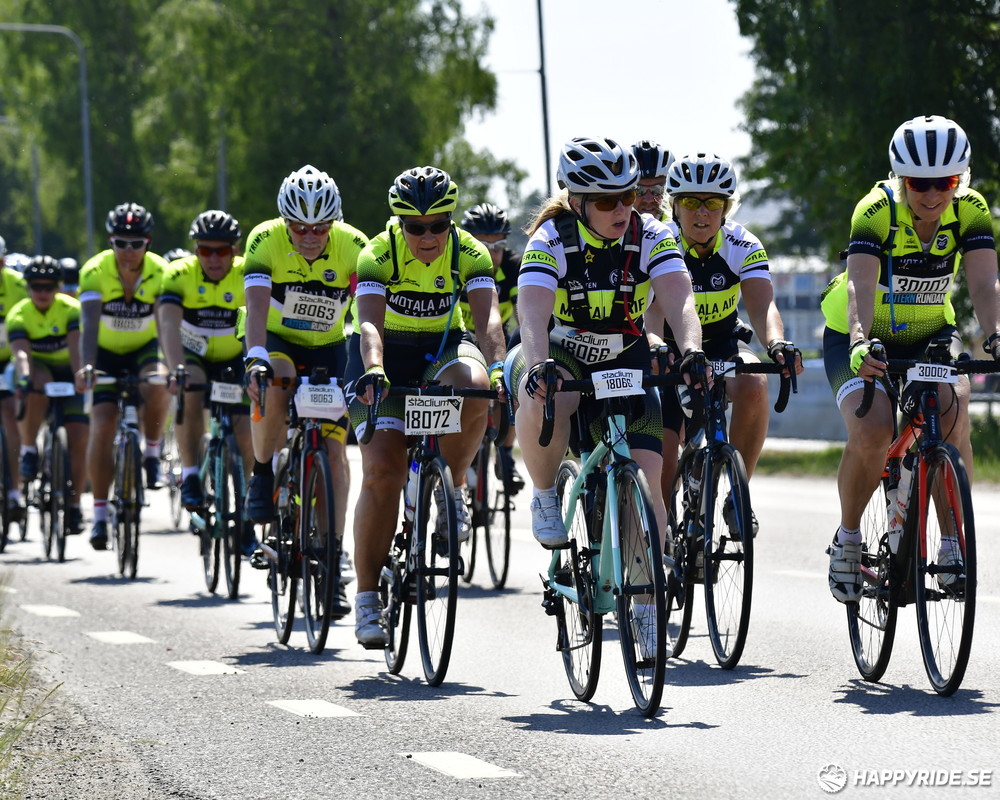 Bild från Vätternrundan 2023