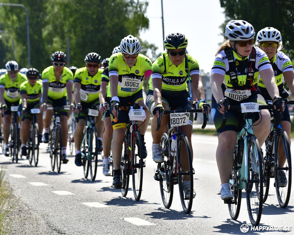 Bild från Vätternrundan 2023