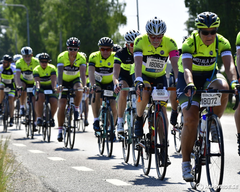 Bild från Vätternrundan 2023
