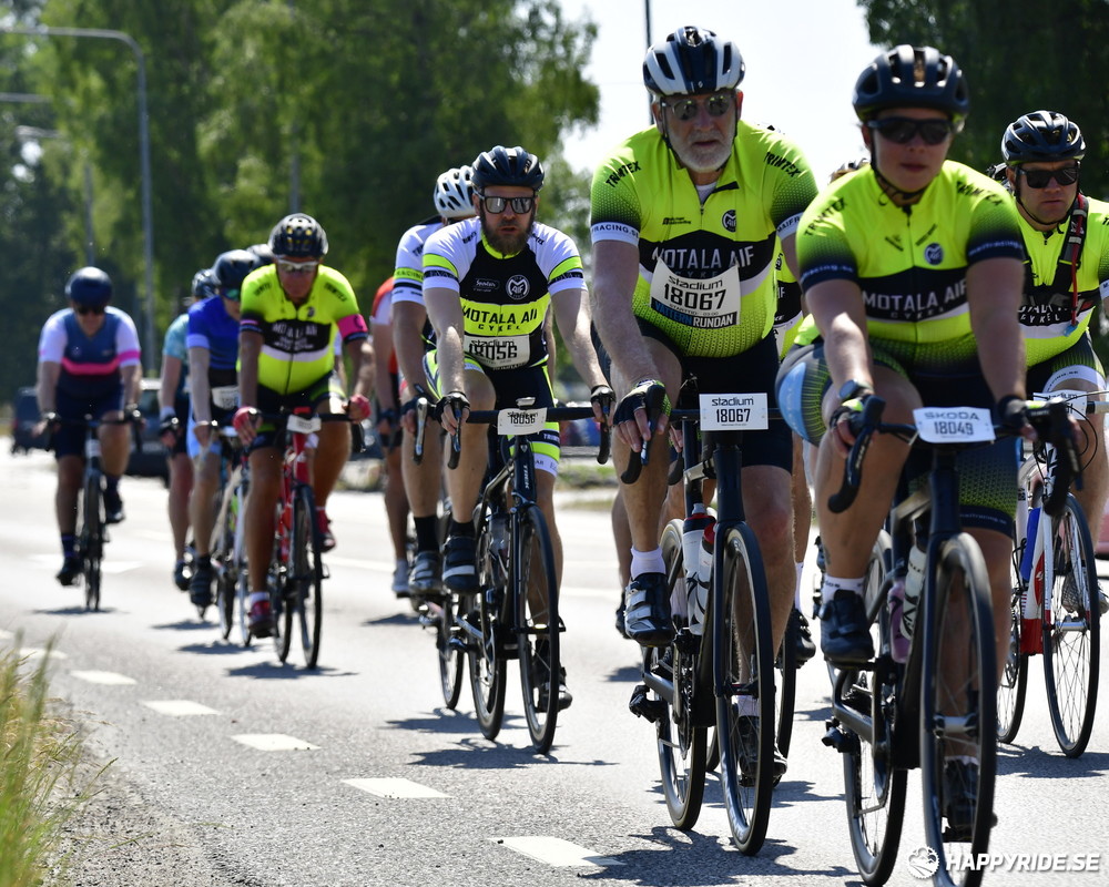 Bild från Vätternrundan 2023