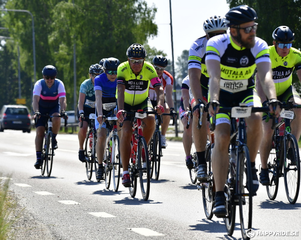Bild från Vätternrundan 2023