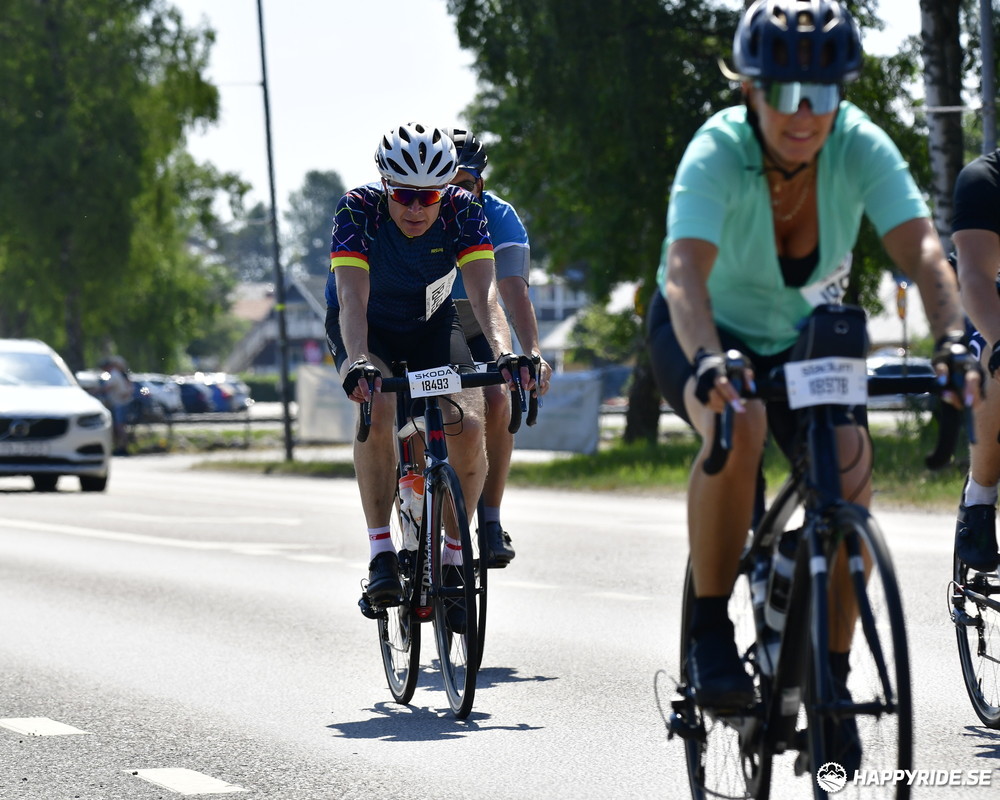 Bild från Vätternrundan 2023