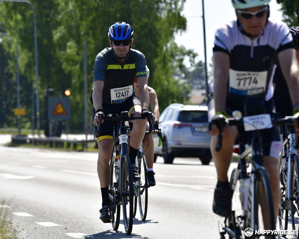 Bild från Vätternrundan 2023