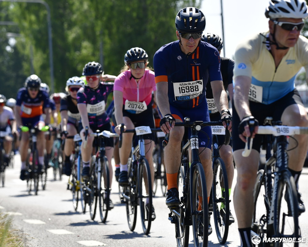 Bild från Vätternrundan 2023