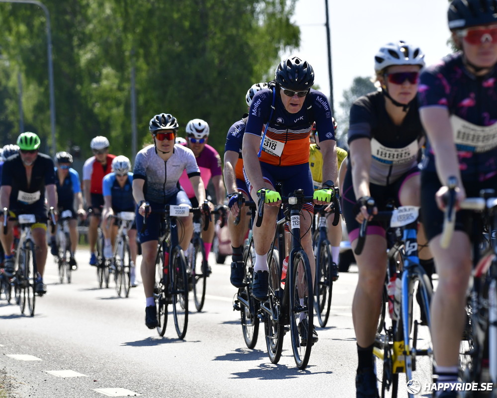 Bild från Vätternrundan 2023