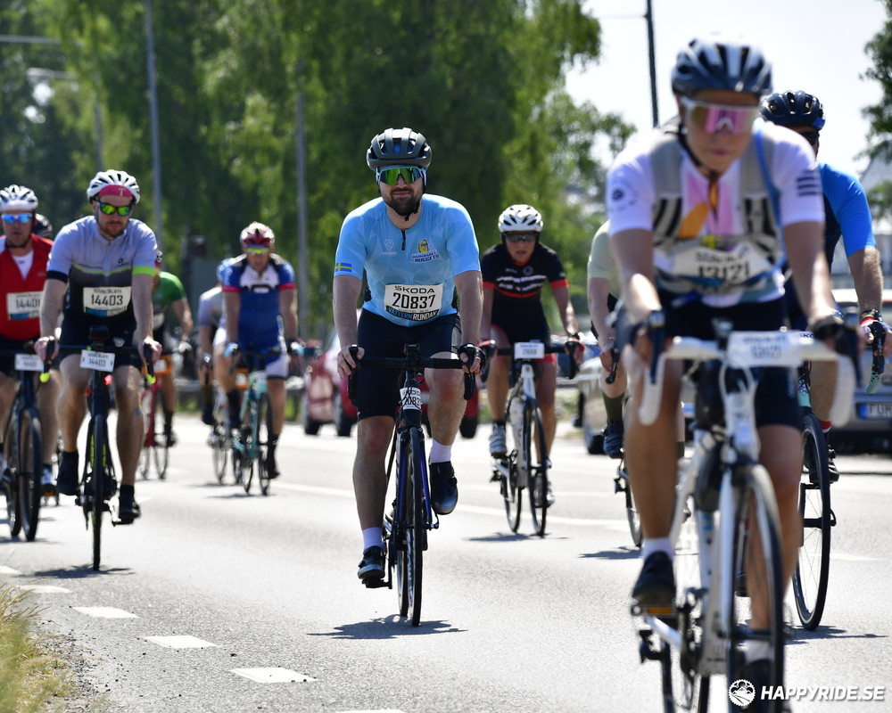 Bild från Vätternrundan 2023