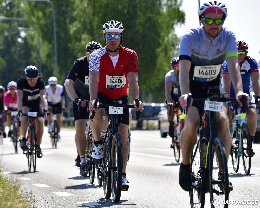 Bild från Vätternrundan 2023