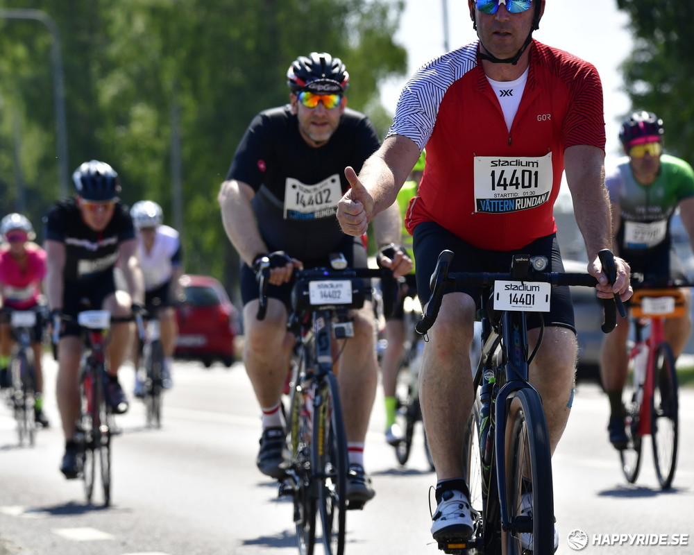 Bild från Vätternrundan 2023