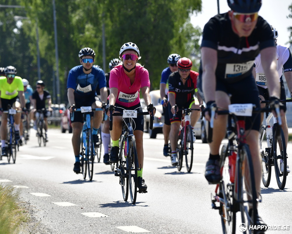 Bild från Vätternrundan 2023