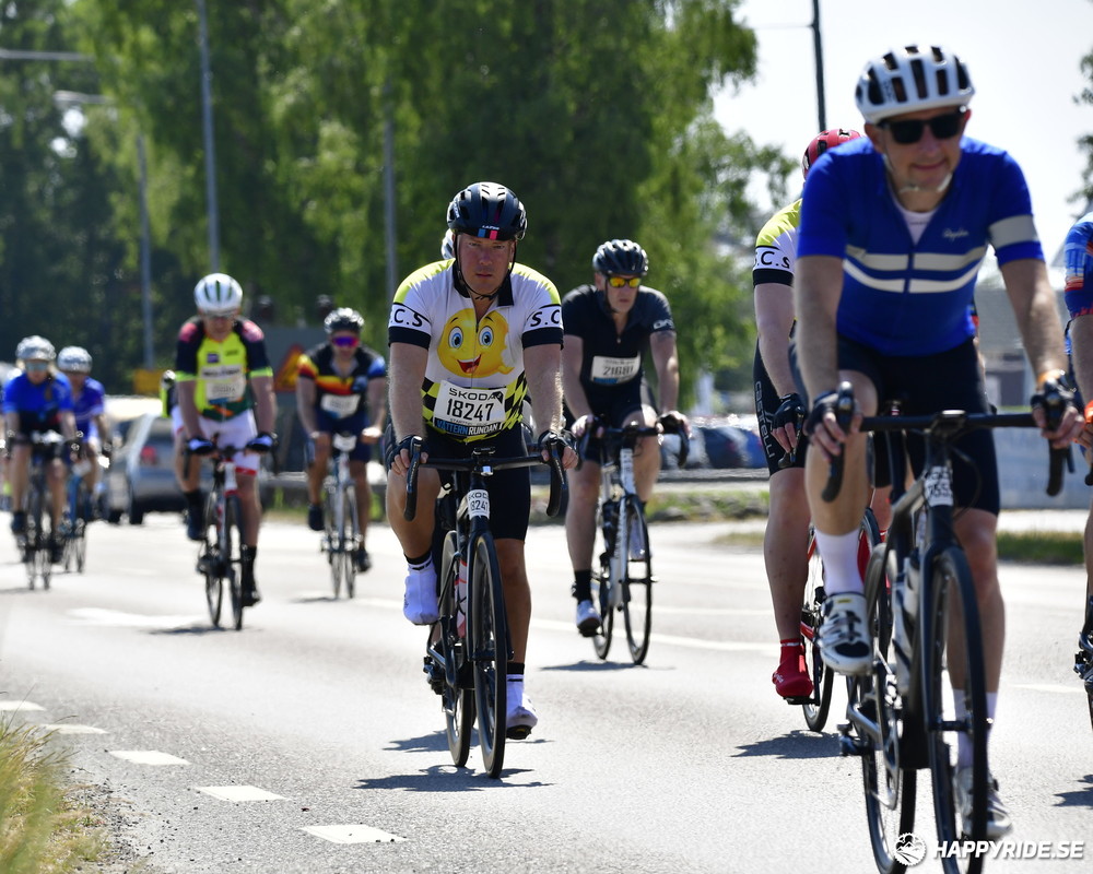 Bild från Vätternrundan 2023