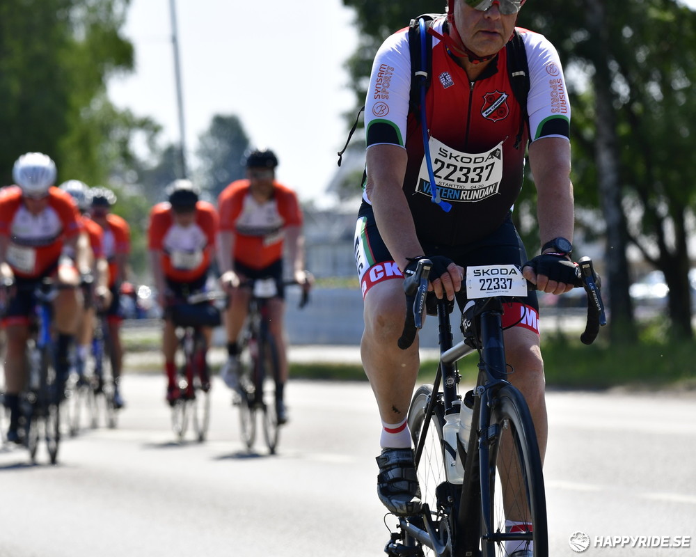 Bild från Vätternrundan 2023