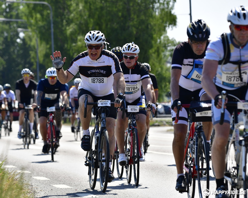 Bild från Vätternrundan 2023