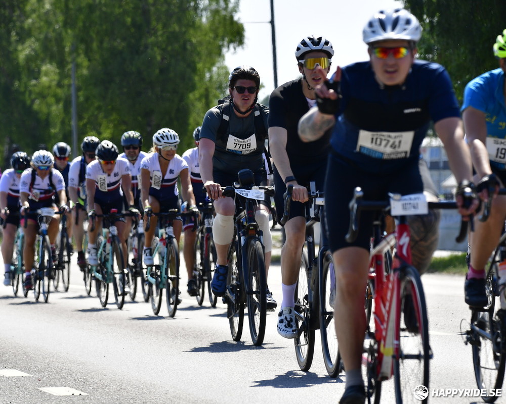 Bild från Vätternrundan 2023