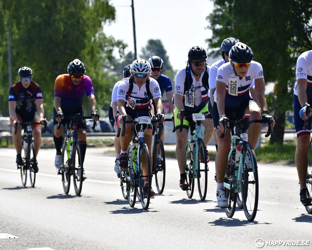Bild från Vätternrundan 2023