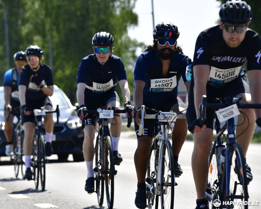 Bild från Vätternrundan 2023