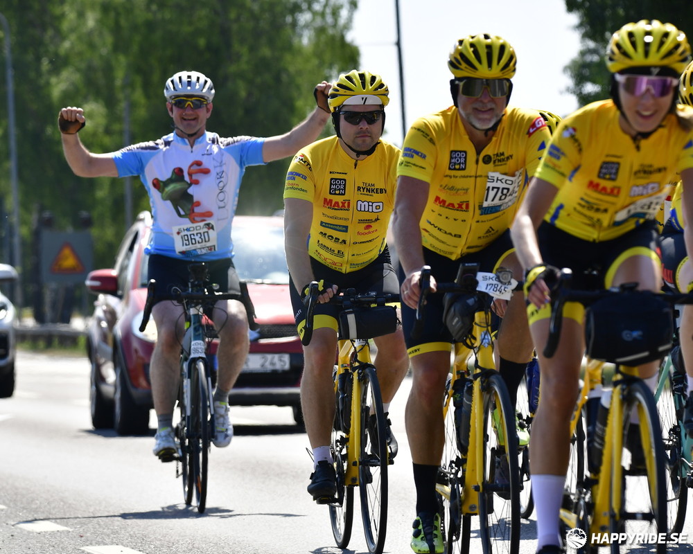 Bild från Vätternrundan 2023