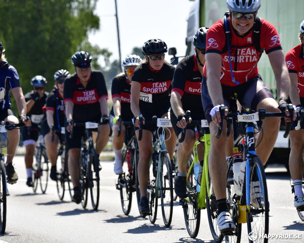 Bild från Vätternrundan 2023