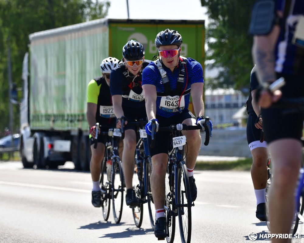 Bild från Vätternrundan 2023