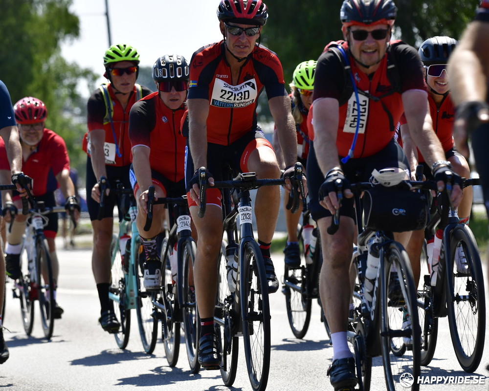 Bild från Vätternrundan 2023