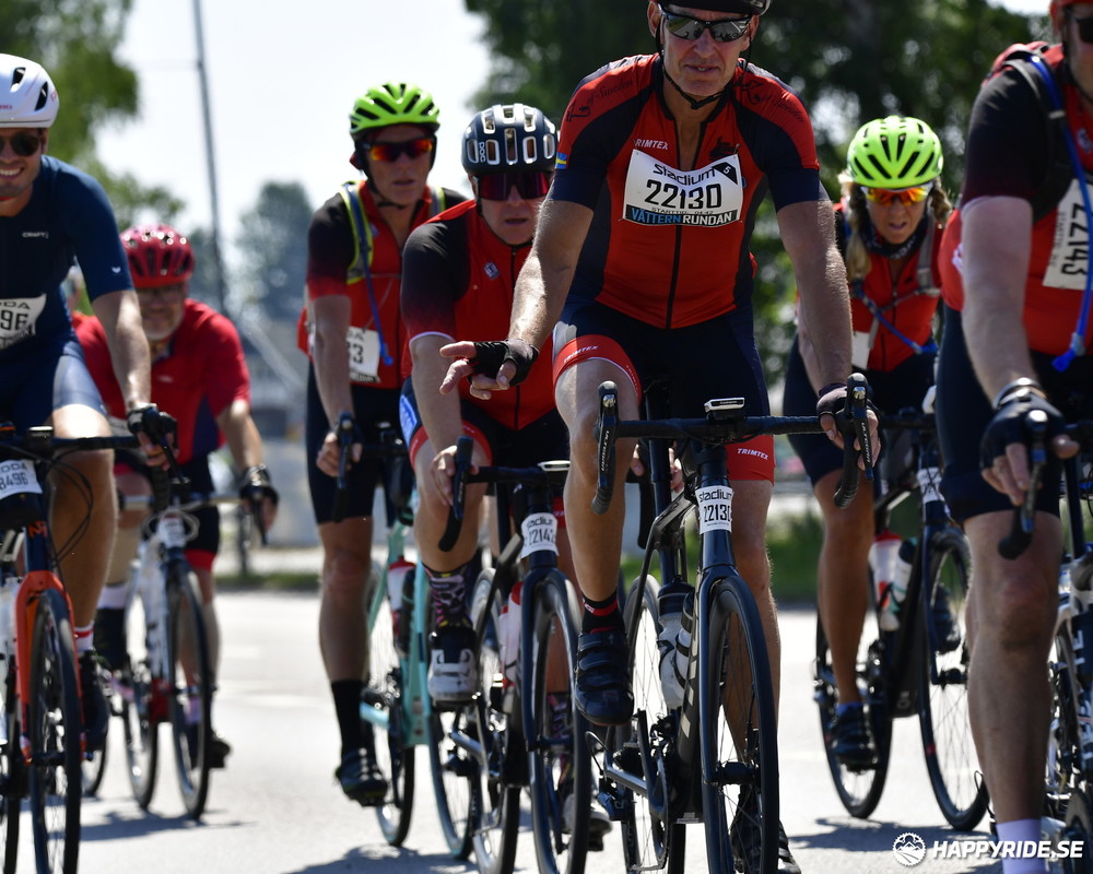 Bild från Vätternrundan 2023