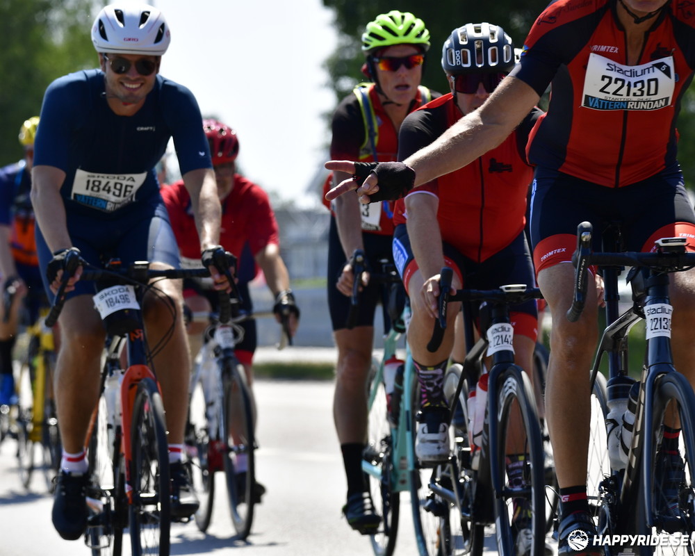 Bild från Vätternrundan 2023