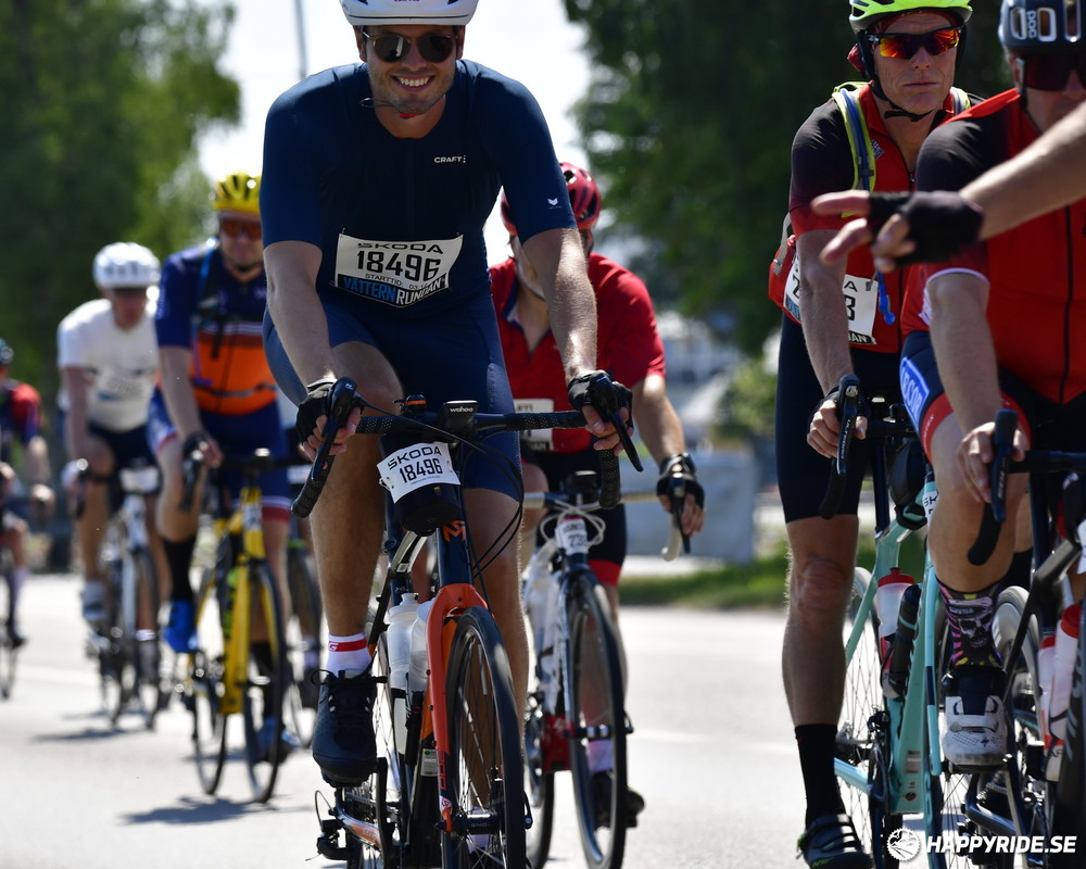 Bild från Vätternrundan 2023