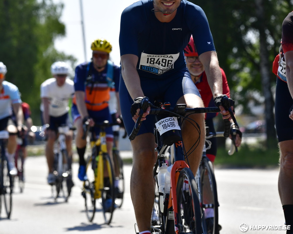 Bild från Vätternrundan 2023