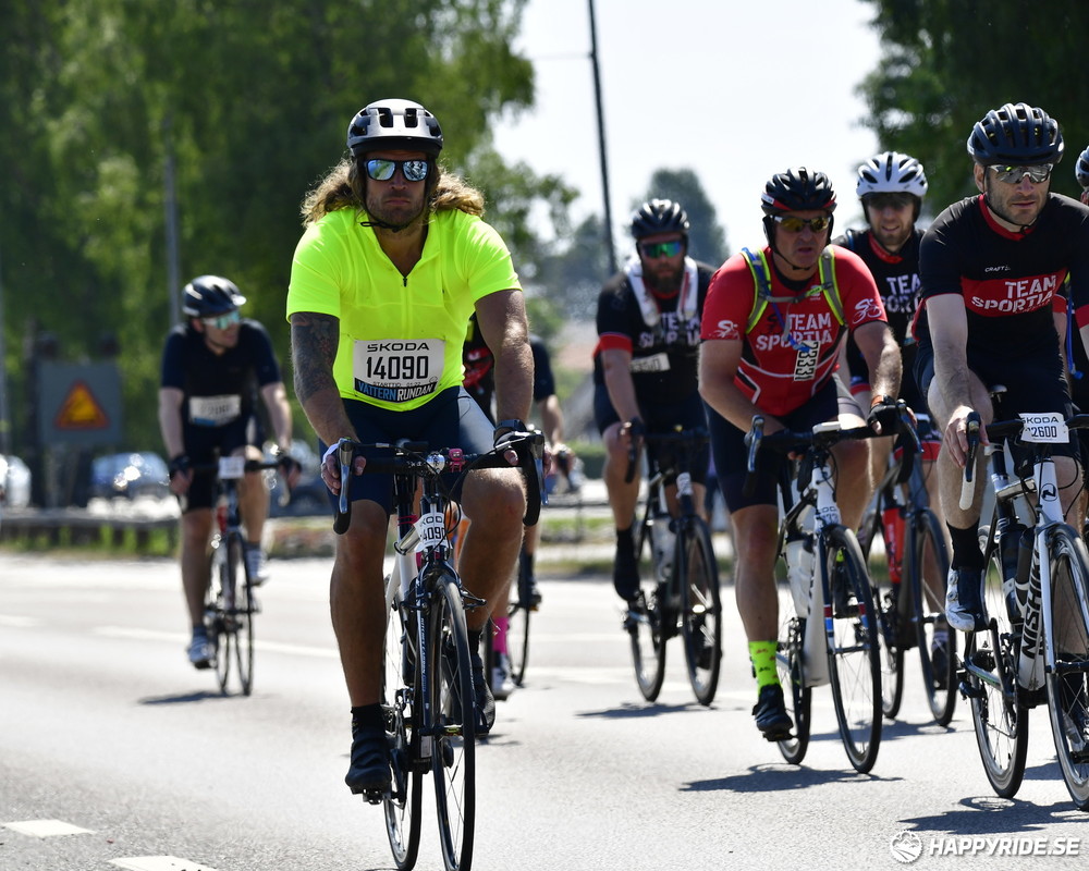 Bild från Vätternrundan 2023