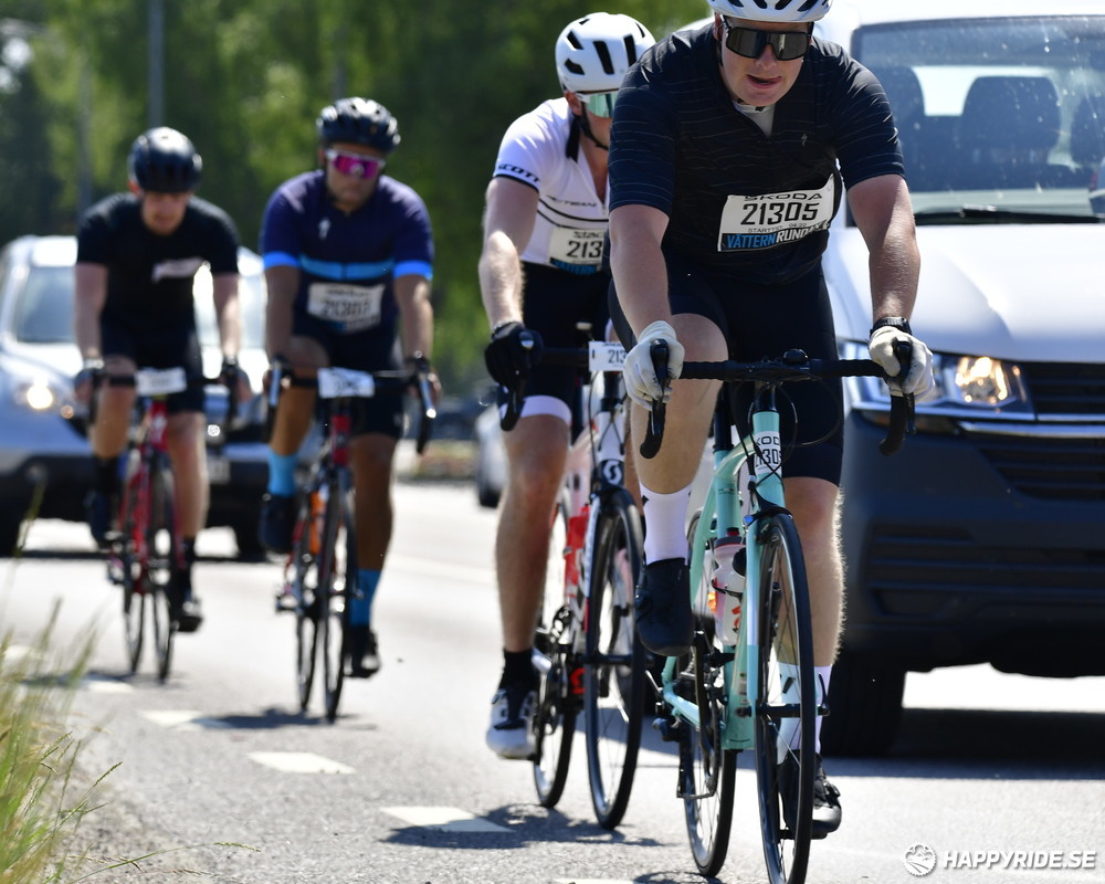 Bild från Vätternrundan 2023