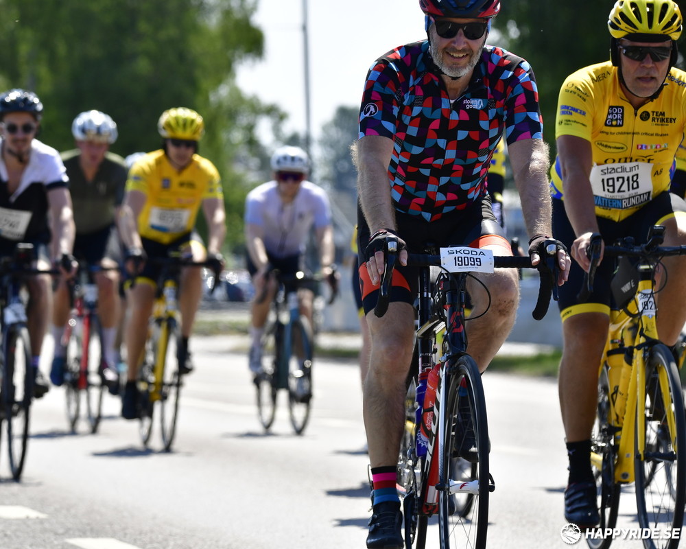 Bild från Vätternrundan 2023