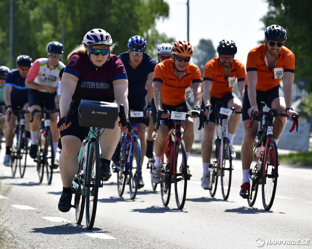 Bild från Vätternrundan 2023