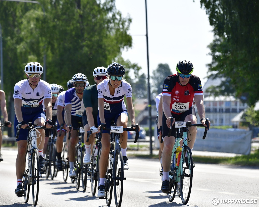 Bild från Vätternrundan 2023