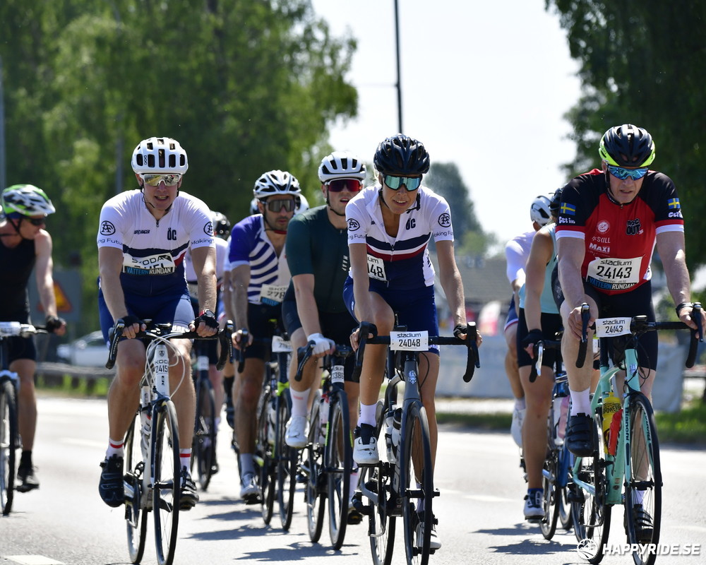 Bild från Vätternrundan 2023
