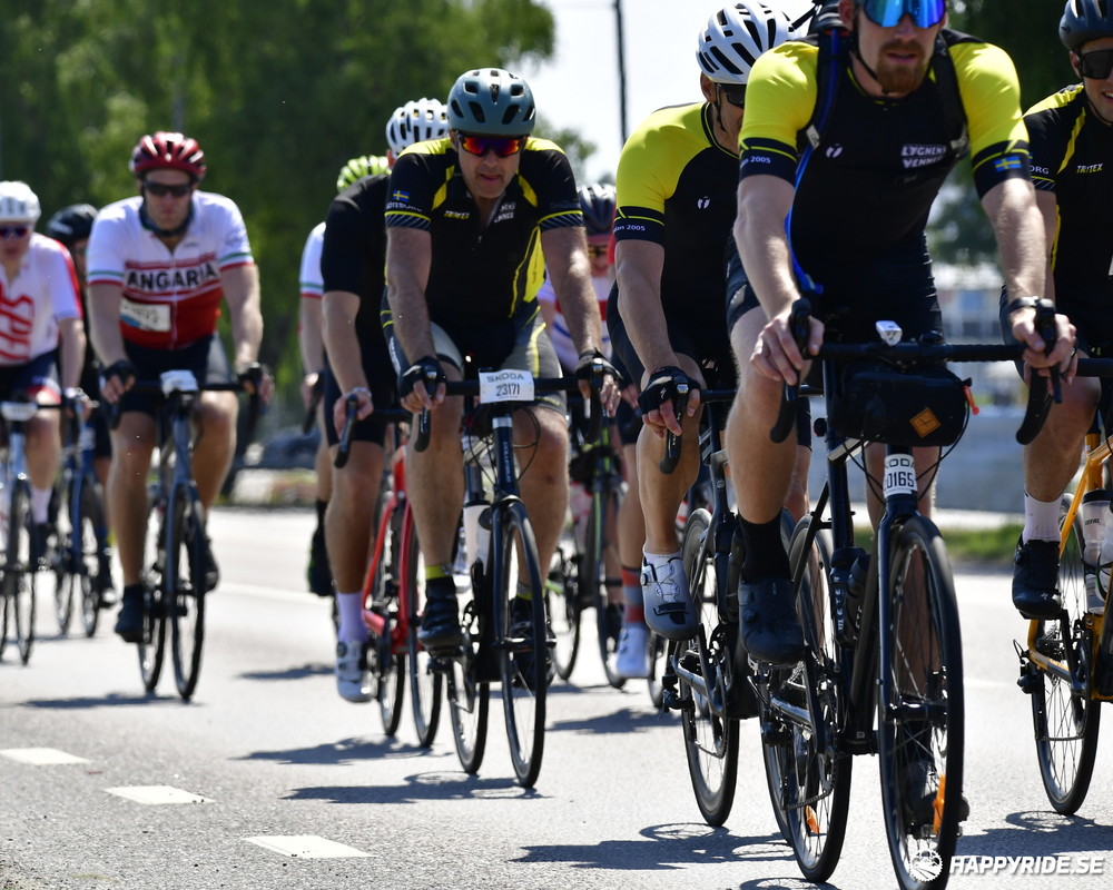 Bild från Vätternrundan 2023
