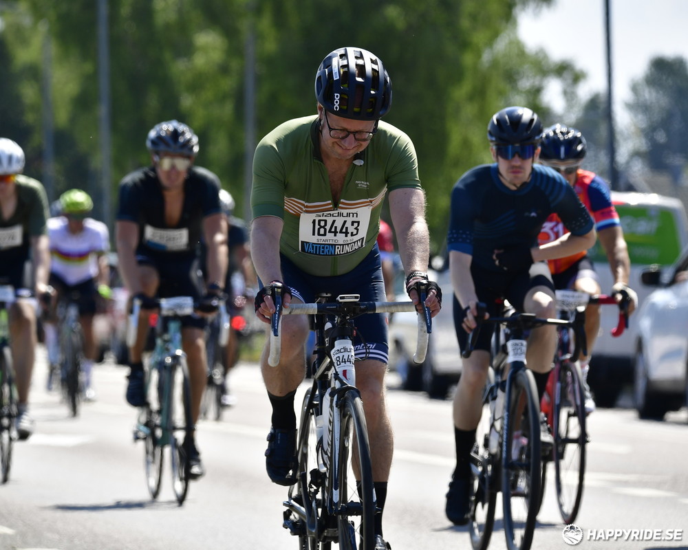 Bild från Vätternrundan 2023