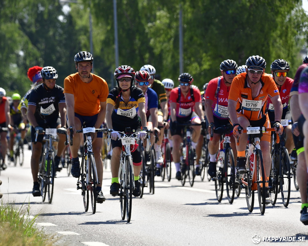 Bild från Vätternrundan 2023