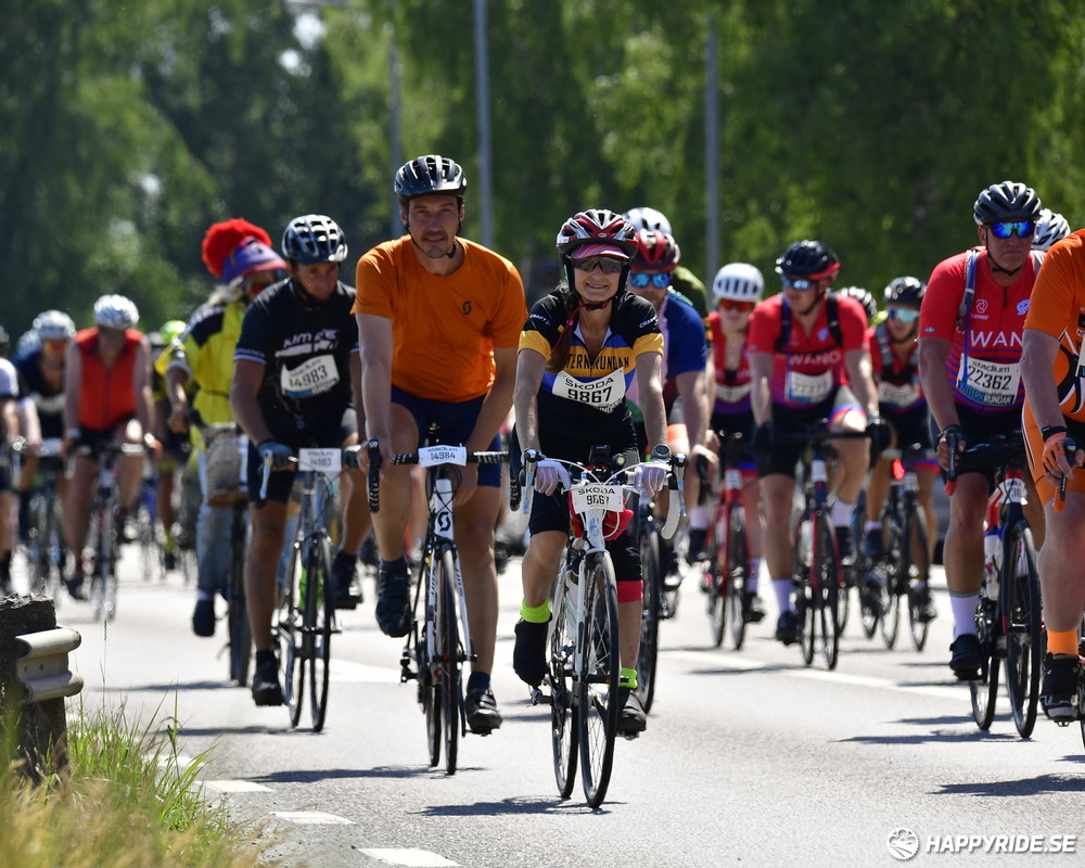Bild från Vätternrundan 2023