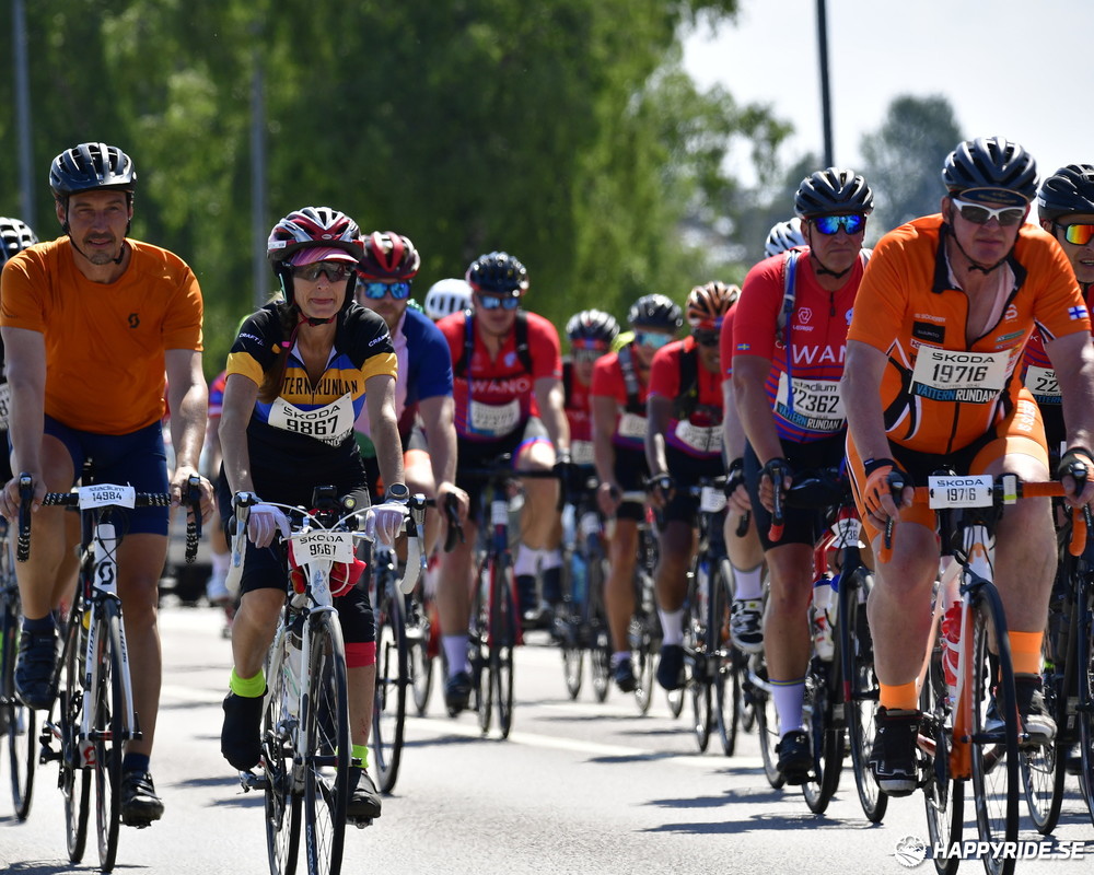 Bild från Vätternrundan 2023