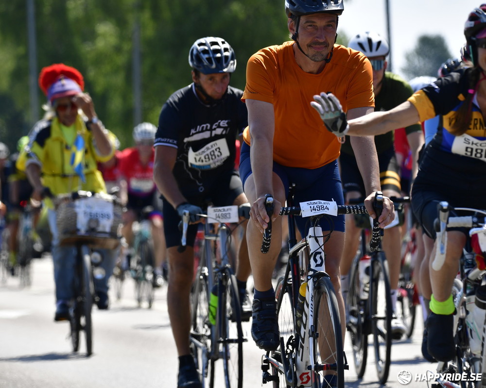 Bild från Vätternrundan 2023