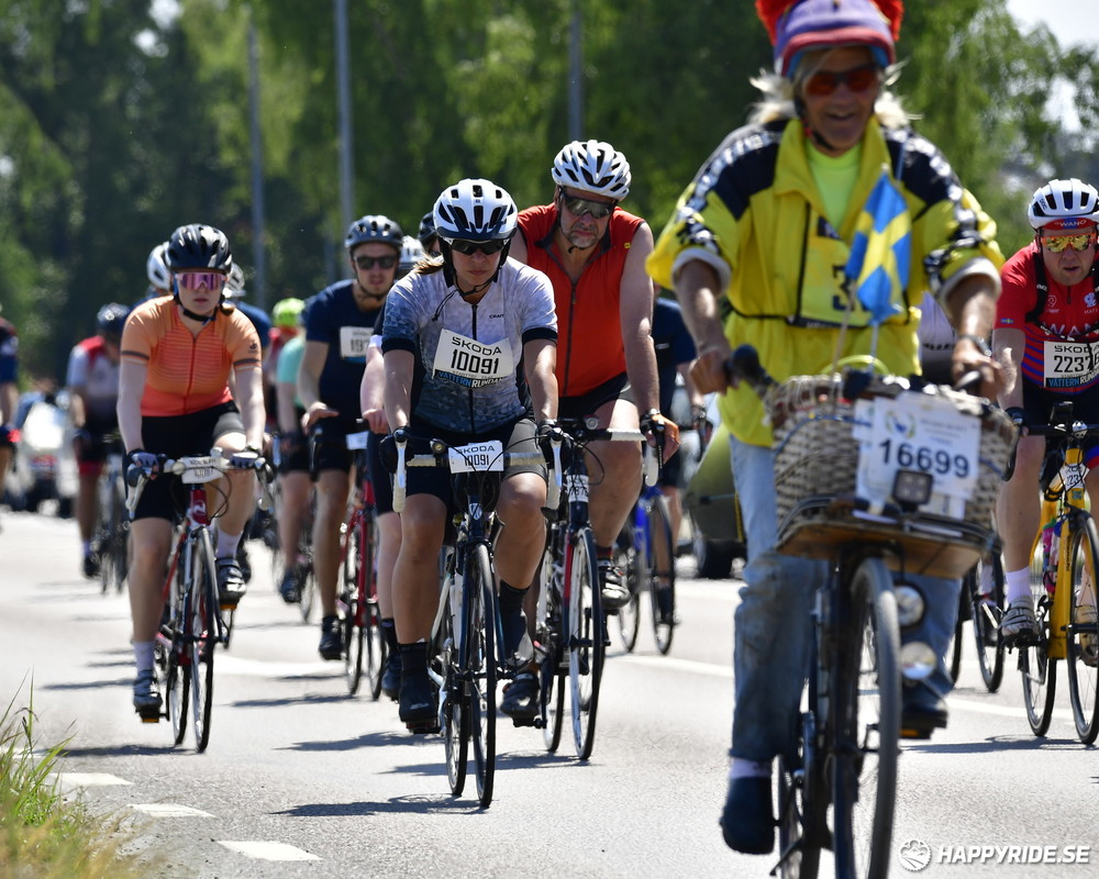 Bild från Vätternrundan 2023