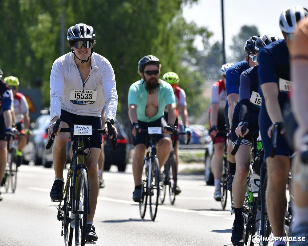 Bild från Vätternrundan 2023