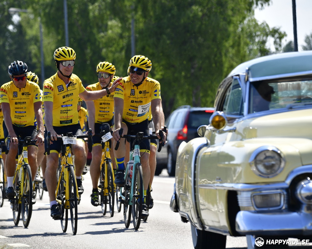 Bild från Vätternrundan 2023